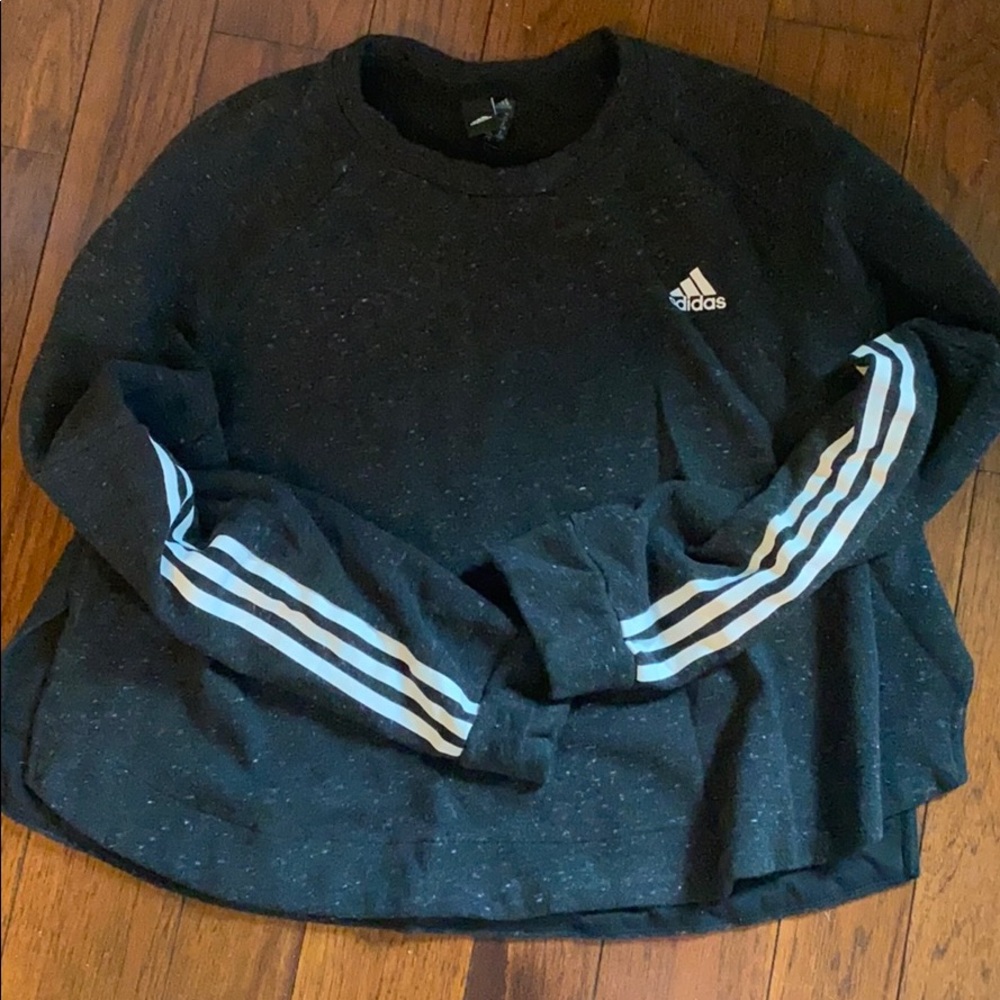 Adidas black pullover sweatshirt size XL